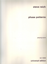 Reich Phase Patterns Score Sheet Music Songbook