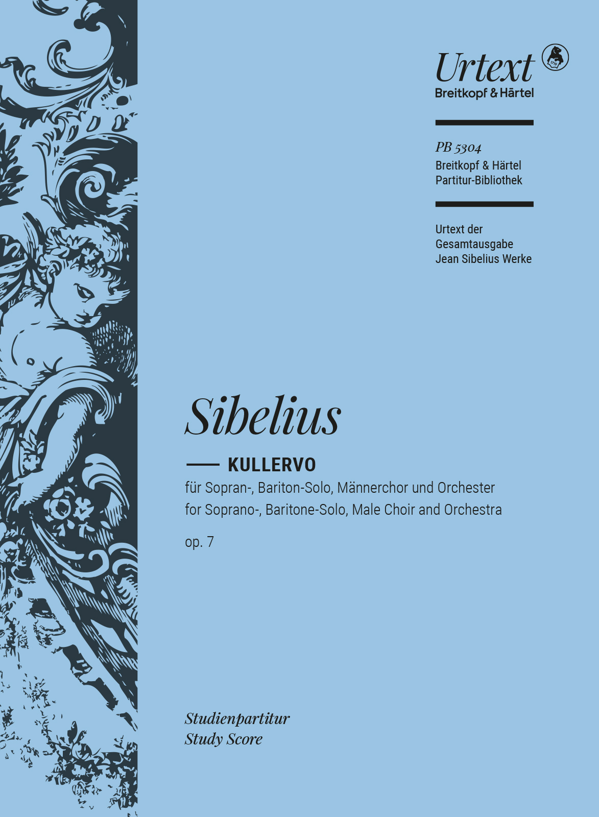 Sibelius Kullervo Op7 Pocket Score Sheet Music Songbook