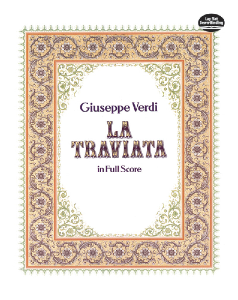 Verdi La Traviata Full Score Sheet Music Songbook