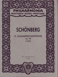 Schoenberg Chamber Symphony No 2 Pocket Score Sheet Music Songbook