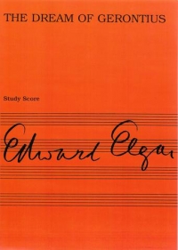 Elgar Dream Of Gerontius (study Score) Sheet Music Songbook