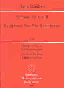 Schubert Symphony No 5 Bb Maj D485 Study Score Sheet Music Songbook