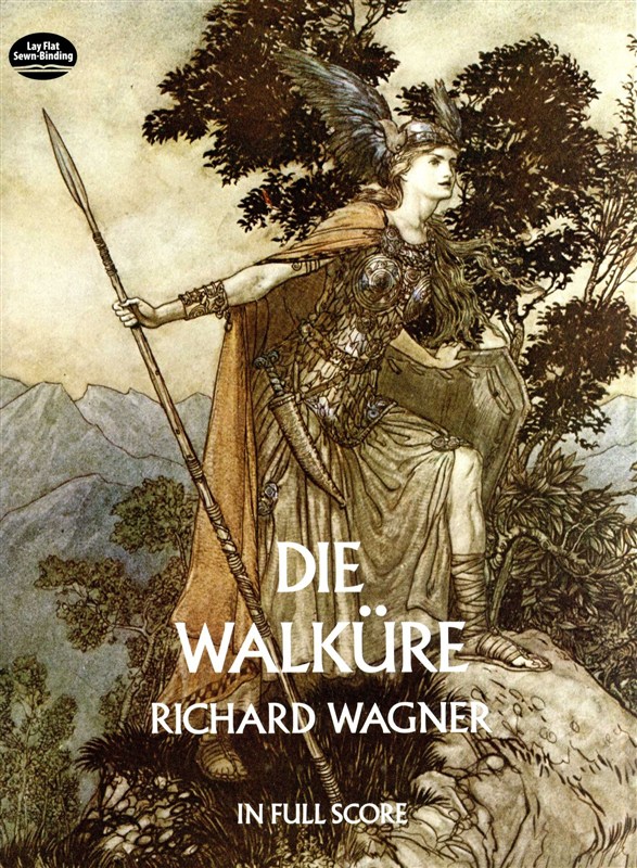 Wagner Die Walkure Full Score Sheet Music Songbook