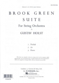 Holst Brook Green Suite Full Score Sheet Music Songbook