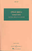 Reich Variations Study Score Hps1137 Sheet Music Songbook
