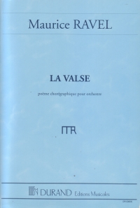 Ravel La Valse Study Score Sheet Music Songbook