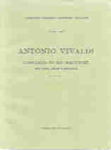 Vivaldi Concerto Cmaj Fvii/6 Rv447 Full Score Sheet Music Songbook