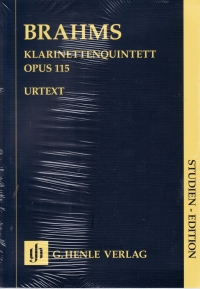 Brahms Clarinet Quintet Op115 Bmin Sheet Music Songbook