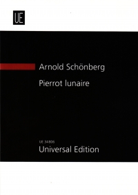Schoenberg Pierrot Lunaire Op21 Ger Score Sheet Music Songbook
