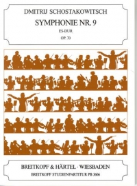 Shostakovich Symphony No 9 Eb Op70 Pocket Score Sheet Music Songbook