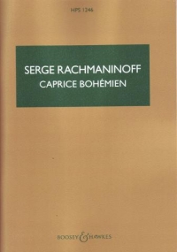 Rachmaninoff Caprice Bohemien Op 12 Score Hps1246 Sheet Music Songbook