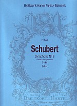 Schubert Symphony No 9 (8) Great Cmajd944 Min Scor Sheet Music Songbook