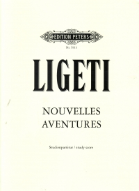 Ligeti Nouvelles Aventures Score Sheet Music Songbook