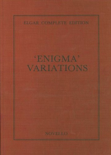 Elgar Enigma Variations Complete Edition Score Pb Sheet Music Songbook
