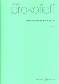 Prokofiev Violin Concerto No 1 In D Op19 Fsc Sheet Music Songbook