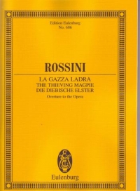 Rossini Theiving Magpie Mini Score Sheet Music Songbook