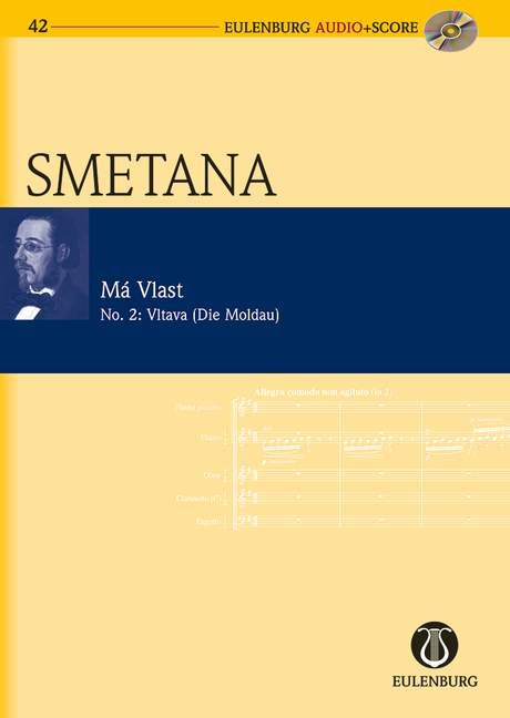 Smetana Ma Vlast No 2: Vltava Mini Score + Cd Sheet Music Songbook