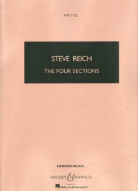 Reich Four Sections Study Score Hps1152 Sheet Music Songbook