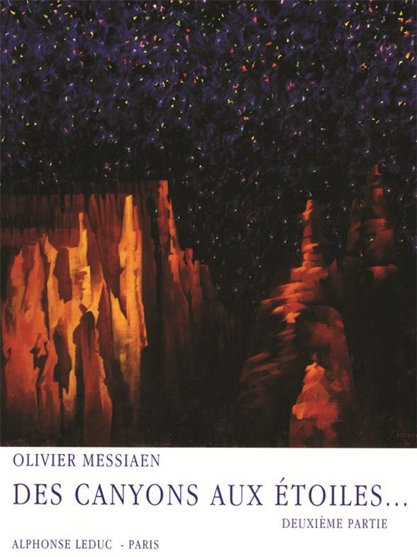 Messiaen Des Canyons Aux Etoiles 2 Score Sheet Music Songbook