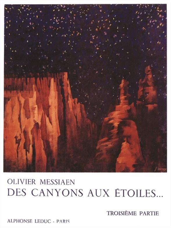Messiaen Des Canyons Aux Etoiles 3 Score Sheet Music Songbook