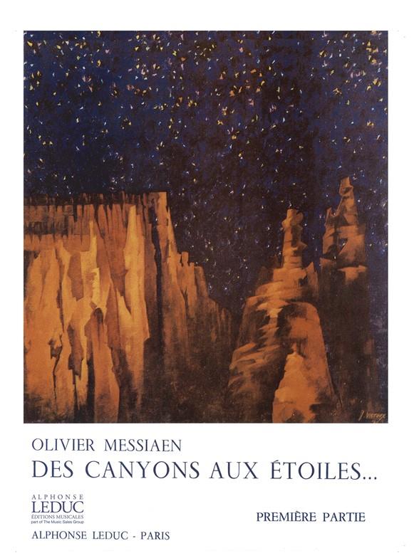 Messiaen Des Canyons Aux Etoiles 1 Score Sheet Music Songbook