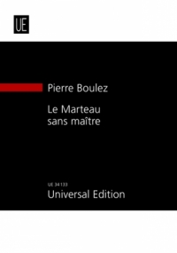 Boulez Le Marteau Sans Maitre Study Score Sheet Music Songbook
