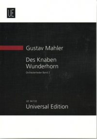 Mahler Des Knaben Wunderhorn Vol 2 Study Score Sheet Music Songbook