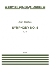 Sibelius Symphony No 5 Op82 Full Score Sheet Music Songbook