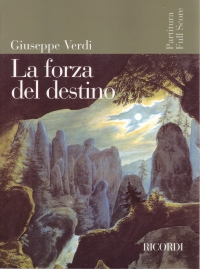 Verdi La Forza Del Destino Full Score Sheet Music Songbook