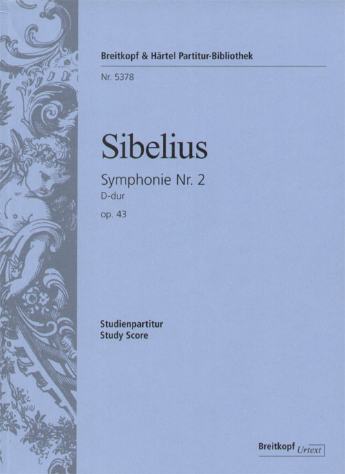 Sibelius Symphony No 2 In D Maj Op 43 Full Score Sheet Music Songbook