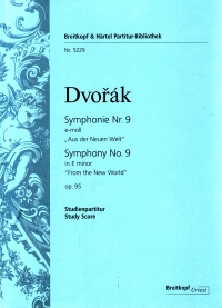 Dvorak Symphony No 9 E Minor Op95 Pocket Score Sheet Music Songbook