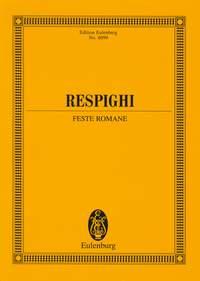 Respighi Roman Festivals Mini Score Sheet Music Songbook