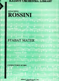 Rossini Stabat Mater Full Score Sheet Music Songbook