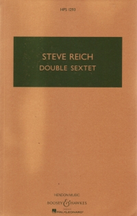 Reich Double Sextet Hps1293 Study Score Sheet Music Songbook