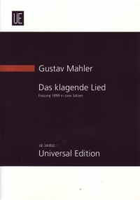 Mahler Das Klagende Lied Revised Version Study Sc Sheet Music Songbook