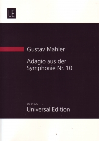Mahler Adagio From Symphony No 10 Study Score Sheet Music Songbook