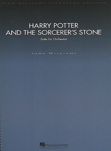 Harry Potter & The Sorcerors Stone Deluxe Score Sheet Music Songbook