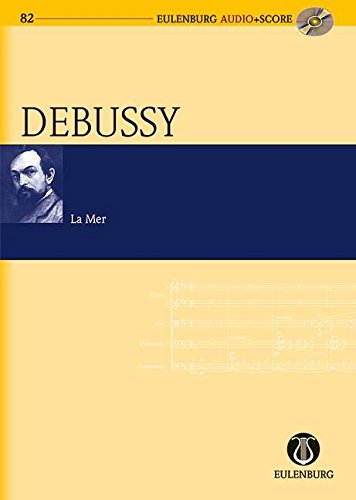 Debussy La Mer Mini Score + Cd Sheet Music Songbook