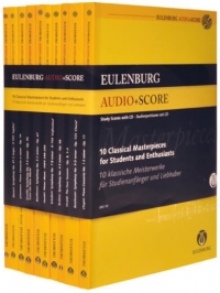 10 Classical Masterpieces Eulenburg 10 Vol Set Sheet Music Songbook