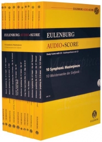 10 Symphonic Masterpieces Eulenburg 10 Vol Set Sheet Music Songbook