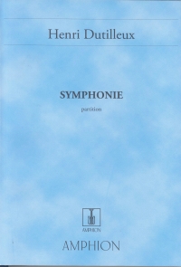 Dutilleux Symphony No 1 Pocket Score Sheet Music Songbook