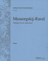 Mussorgsky Pictures At An Exhibition Ravel Full Sc Sheet Music Songbook