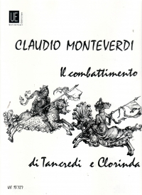 Monteverdi Combattimento Di Tancredi E Clorinda Sc Sheet Music Songbook