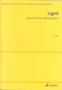 Ligeti Sippal Dobbal Nadihegeduvel Study Score Sheet Music Songbook