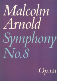 Arnold Symphony No 8 Full Score Sheet Music Songbook