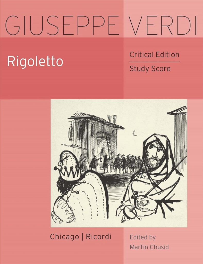 Verdi Rigoletto Critical Edition Study Score Sheet Music Songbook