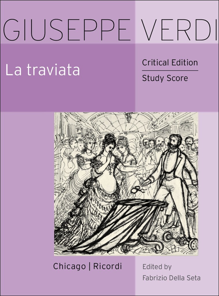Verdi La Traviata Critical Edition Study Score Sheet Music Songbook