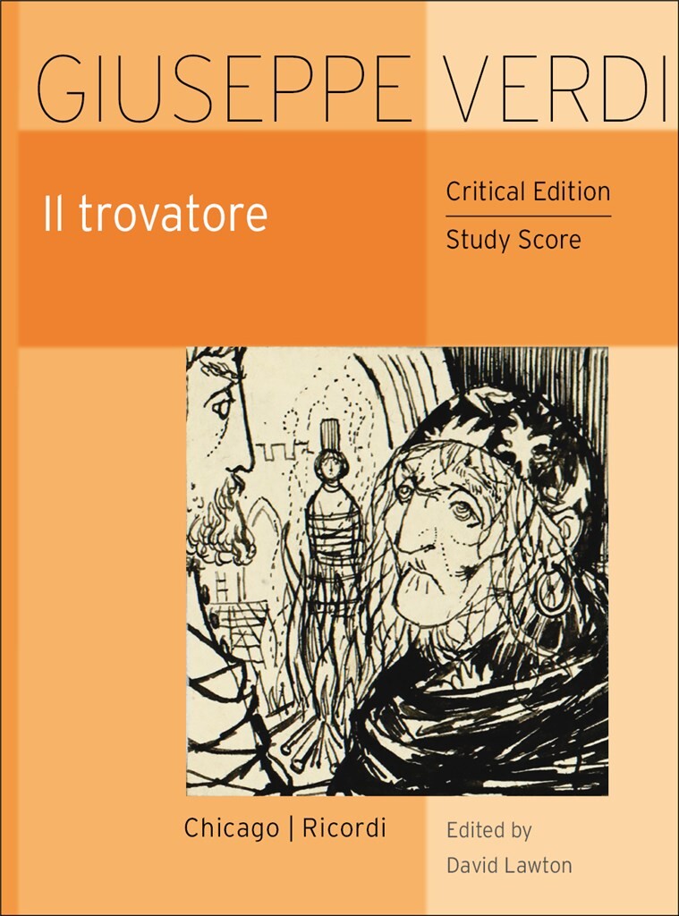 Verdi Il Trovatore Critical Edition Study Score Sheet Music Songbook