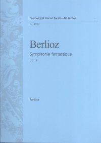 Berlioz Symphonie Fantastique Op14 Score Sheet Music Songbook