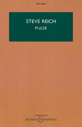Reich Pulse Hps9816 Study Score Sheet Music Songbook